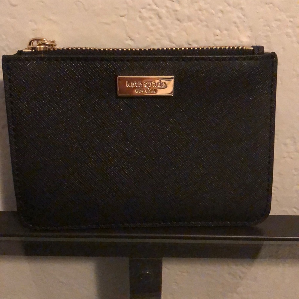 Kate Spade coin purse with key ring